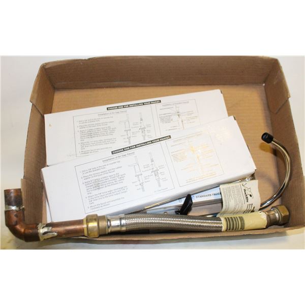 3 NEW FAUCETS - 1 STANDARD 2 AIRGAP