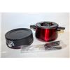 Image 1 : SWISSMAR FONDUE SET METALIC RED
