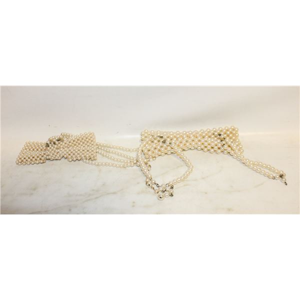 VINTAGE/ORIGINAL 1950’S PEARL BOWS.