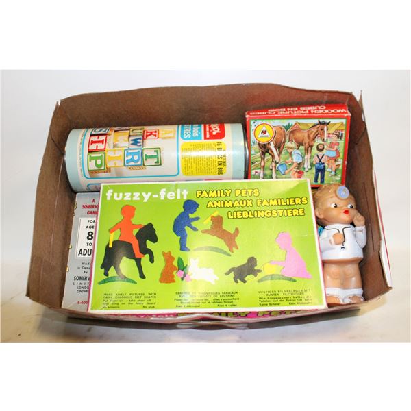 ESTATE VINTAGE GAMES, BLOCKS, PUZZLE-ESTATE