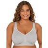 Image 1 : NEW FIT FOR ME FRUIT OF THE LOOM GREY BRA SIZE 42D