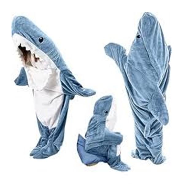 NEW SHARK ONESIE ADULT
