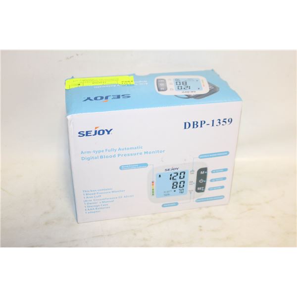 NEW ARM FULLY AUTOMATIC BLOOD PRESSURE MOINTOR
