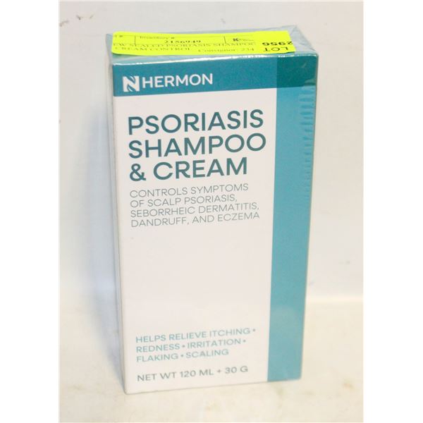 NEW SEALED PSORIASIS SHAMPOO & CREAM CONTROL