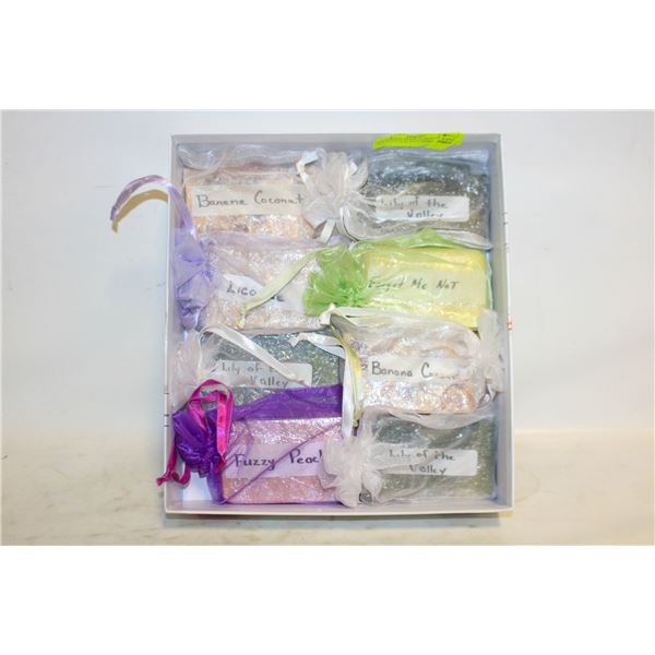 8 PCS HAND MADE LARGE CRAFTED ALL NATURAL ASSORTED