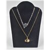 Image 1 : 2 STER SILV NECKLACES-NEWFOUNDLAND&FISH-4.57 G'S