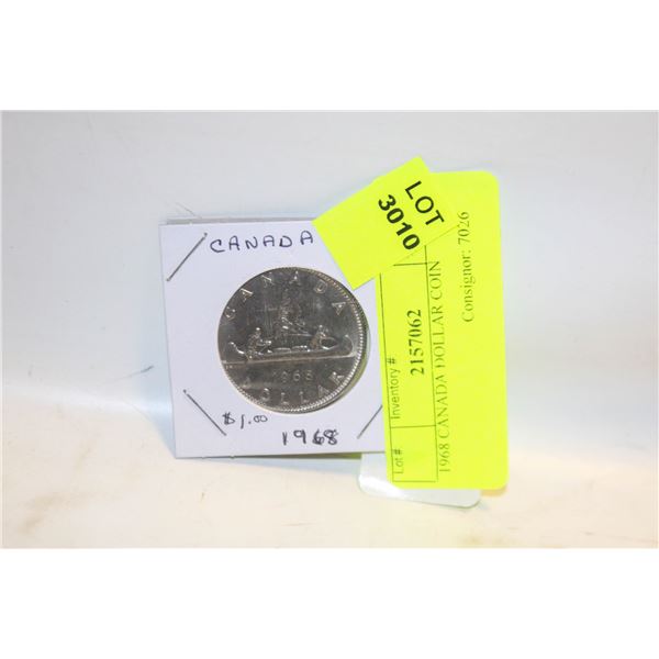 1968 CANADA DOLLAR COIN