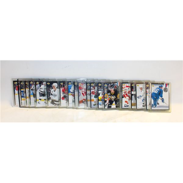 1992 UPPER DECK EURO STARS INSERTS