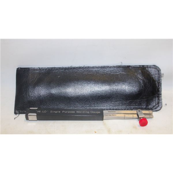 HI LO SINGLE PURPOSE WELDING GAUGE