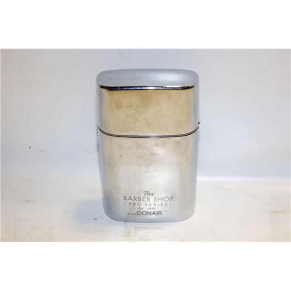 CONAIR BARBER SHOP SHAVER - BATTERY OPERATED