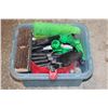 Image 1 : BIN OF CLEANING IMPLEMENTS