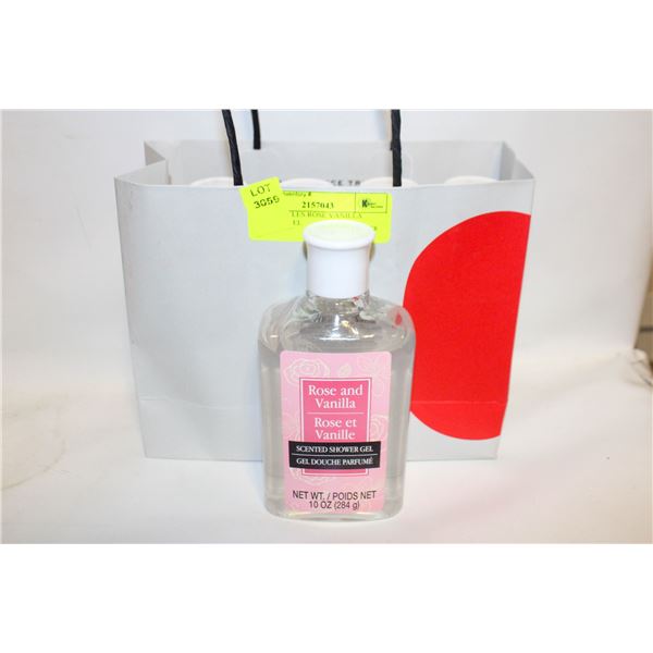 FIVE BOTTLES ROSE VANILLA SHOWER GEL