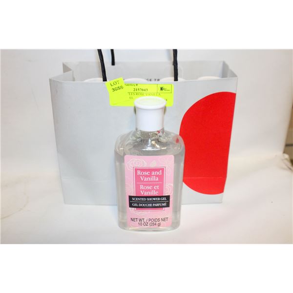 FIVE BOTTLES ROSE VANILLA SHOWER GEL