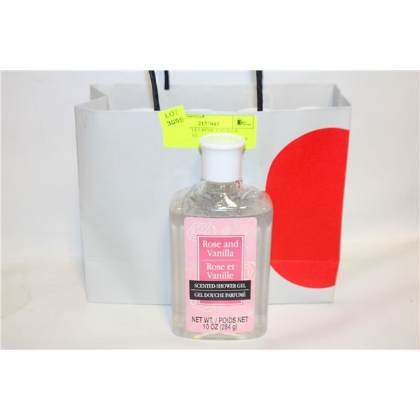 FIVE BOTTLES ROSE VANILLA SHOWER GEL