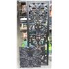 Image 1 : 2 - 14.5 IN X 14.5 IN AND 1- 48 IN X 15.5 IN BLACK