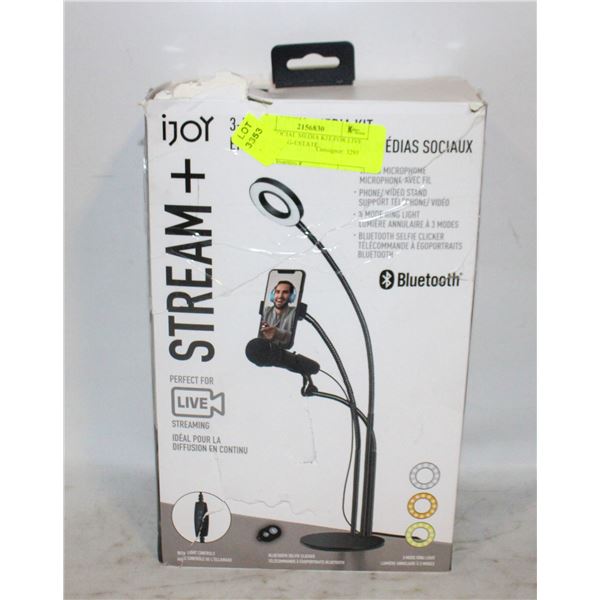 3 IN 1 SOCIAL MEDIA KIT FOR LIVE STREAMING-ESTATE