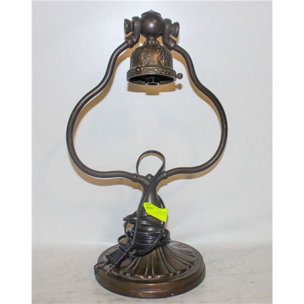 RUSTIC LAMP HANDMADE 15 IN TALL