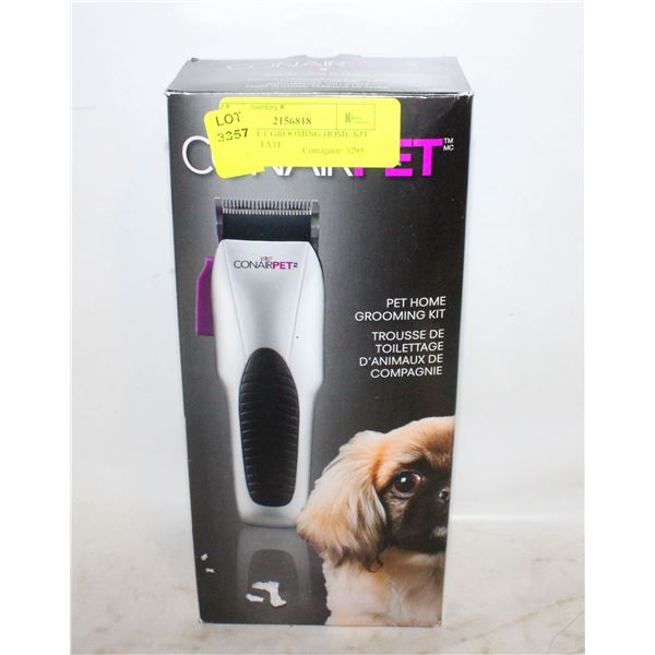 CONAIR PET GROOMING HOME KIT IN BOX-ESTATE