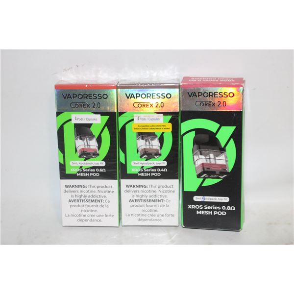 10 VAPORESSO CAPSULES