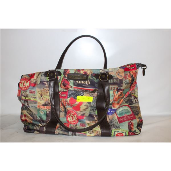 TRACKER VINTAGE TRAVEL BAG LARGE-ESTATE