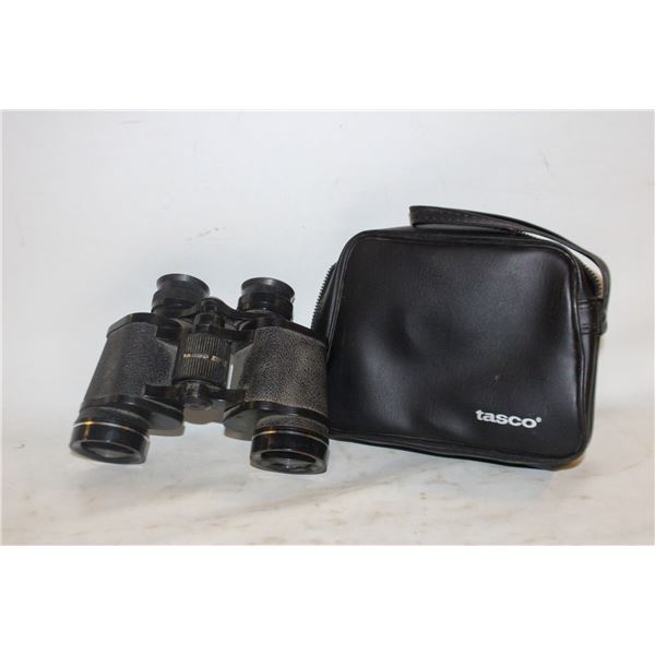 VINTAGE 7X35MM TASCO BINOCULARS WITH CASE-ESTATE
