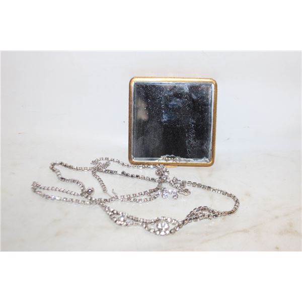 VINTAGE COMPACE & RHINESTONE VINTAGE