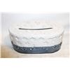 Image 1 : CERAMIC TISSUE BOX COVER
