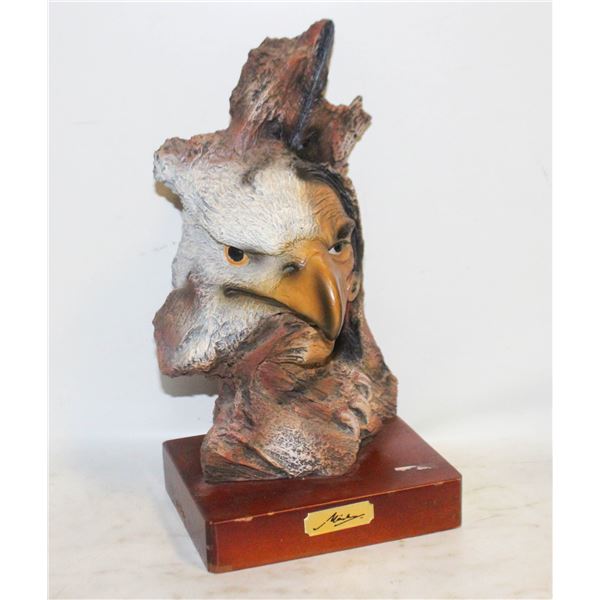 STATUE NATIVE EAGLE MAN