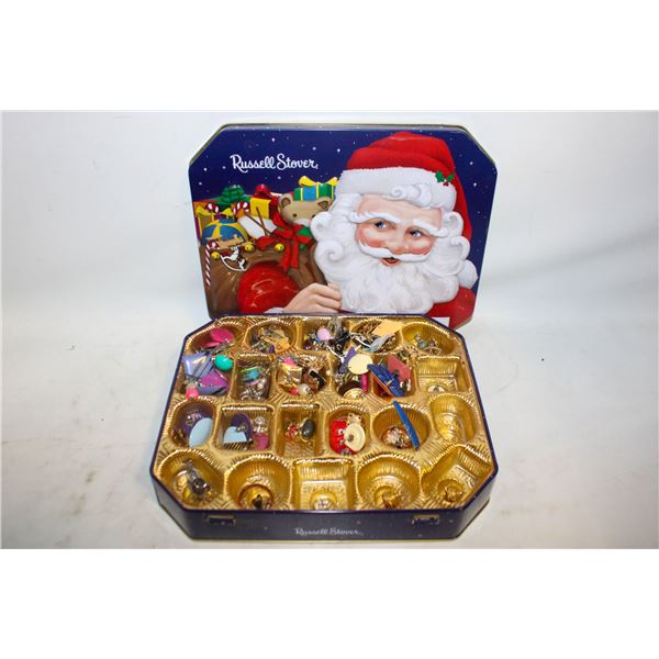 SANTA TIN WITH JEWELLERY