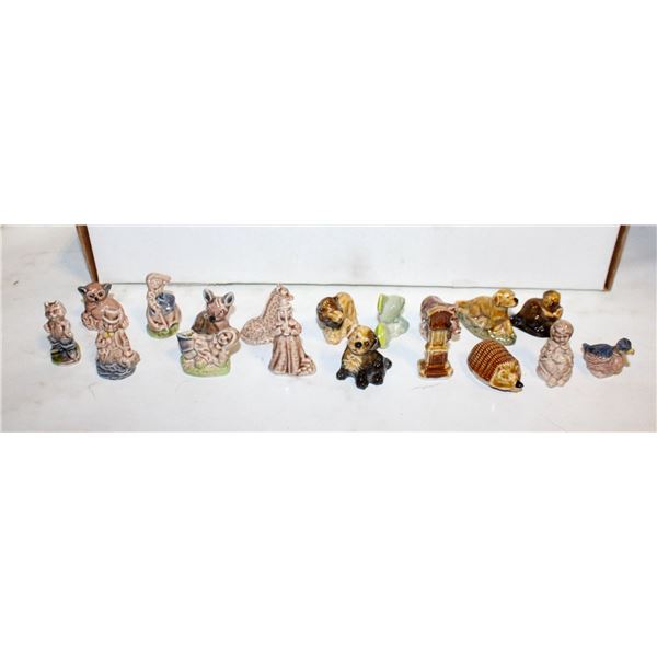 LOT OF 18 WADE ANIMALS