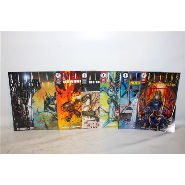 ALIENS LOT OF COMIC DARK HORSE COMIC BOOKS