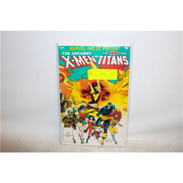 X-MEN TEEN TITANS CROSSOVER 1982 COMIC BOOK