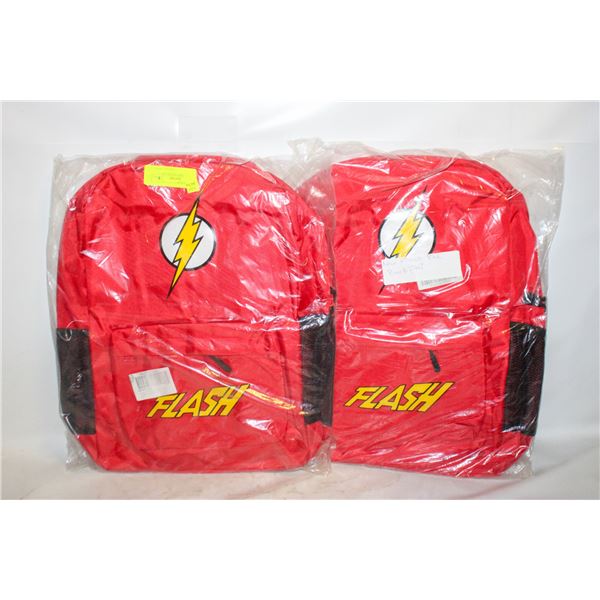 NEW FLASH RED BACKPACK