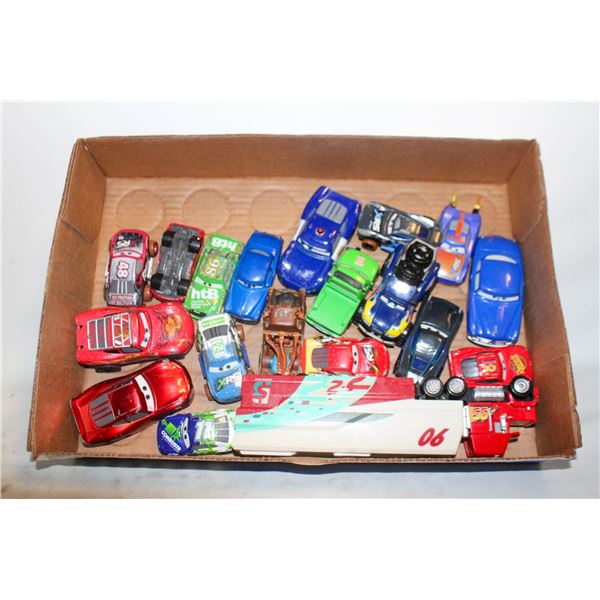 FLAT OF CARS THEME HOTWHEELS