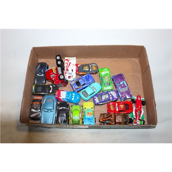 FLAT OF CARS THEME HOTWHEELS