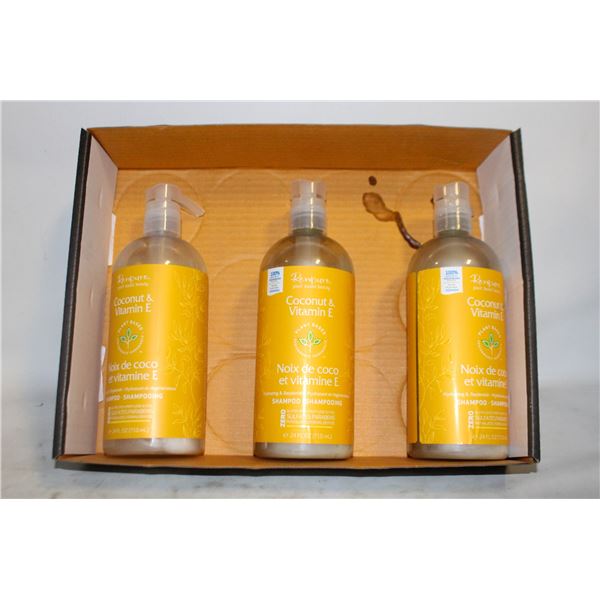 LOT OF 3 RENPURE SHAMPOO