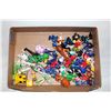 Image 1 : FLAT OF ACTION FIGURES INC PJ MASK/MINECRAFT/