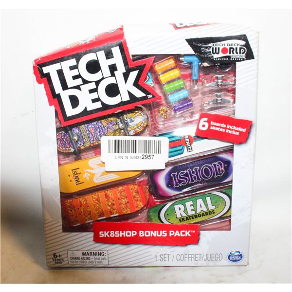 TECH DECK WORLD EDITION