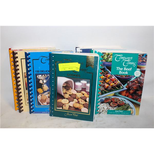 COMPANY'S COMING COOKBOOKS