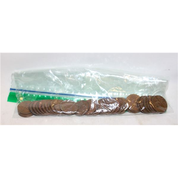 COLLECTION OF ALL 1967 CENTENNIAL CANDIAN PENNIES