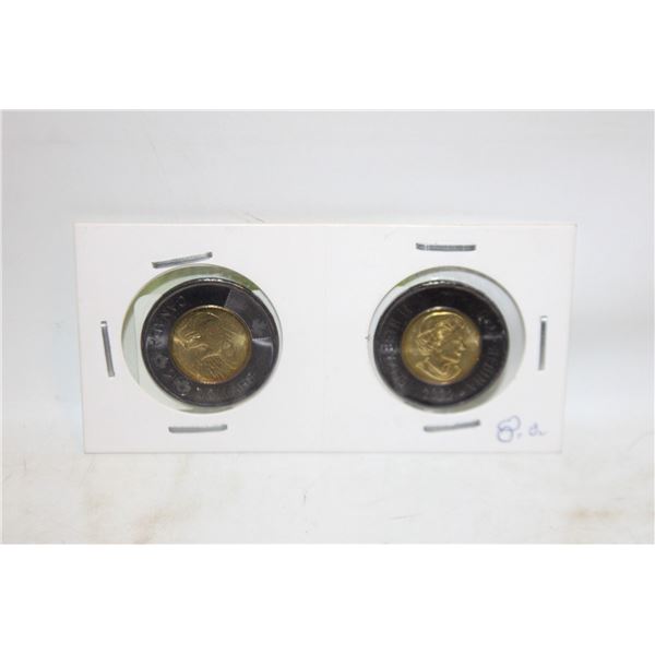 2 X 2022 BLACK RING TOONIES