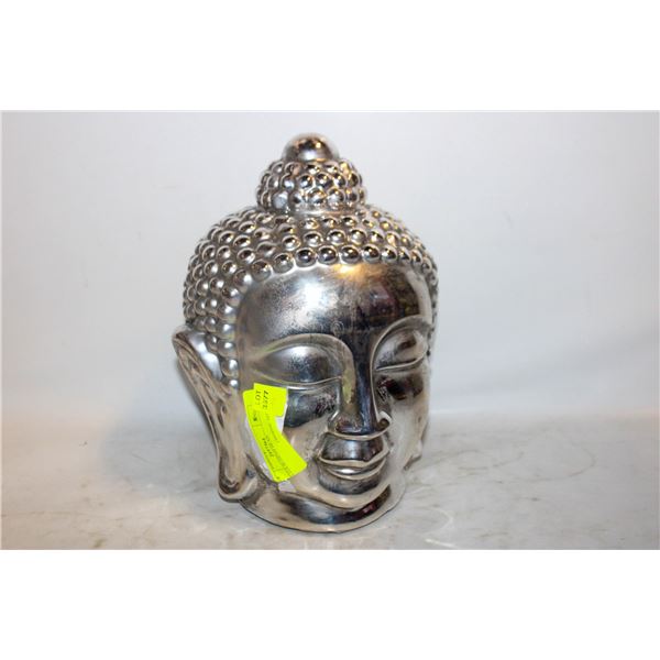 SILVER BUDDAH HEAD