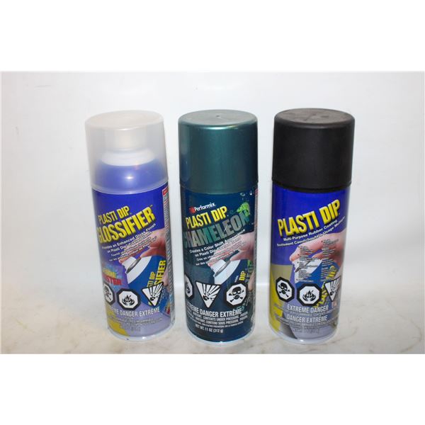 3PK PLASTI DIP SPRAY