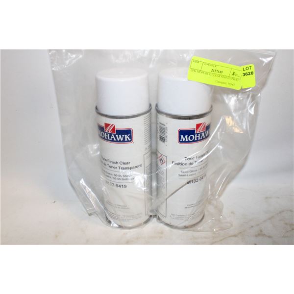2PK MOHAWK CLEAR FINISH SPRAY