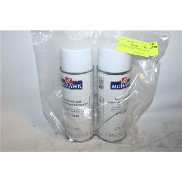 2PK MOHAWK CLEAR FINISH SPRAY