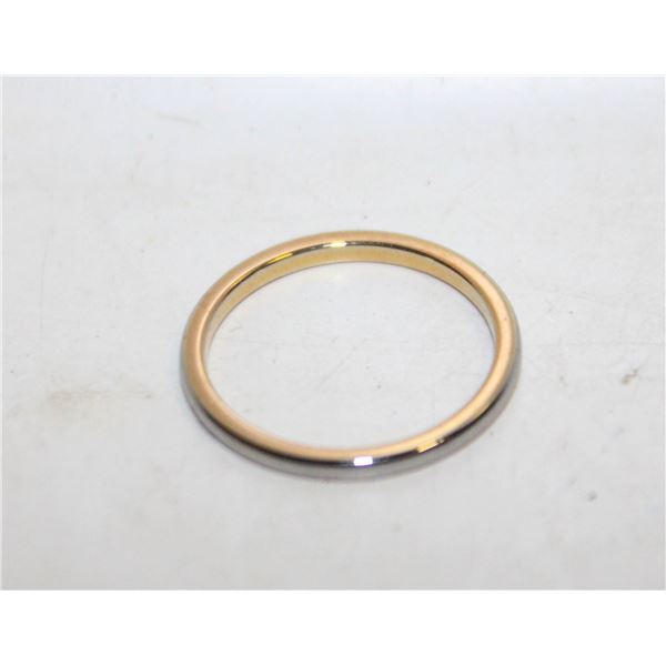 TUNGSTEN RING SIZE 6.251.7GRAMS