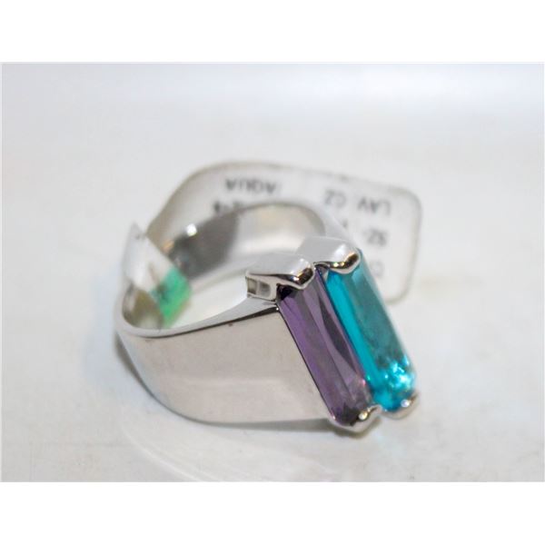 COVENEANT BLUE PURPLE GEMSTONES NEW SZ 10