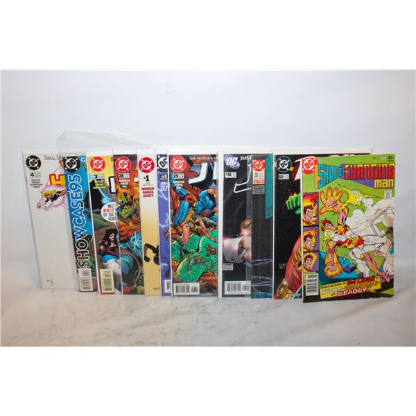 LOT OF 12 DC COMIC BOOKS