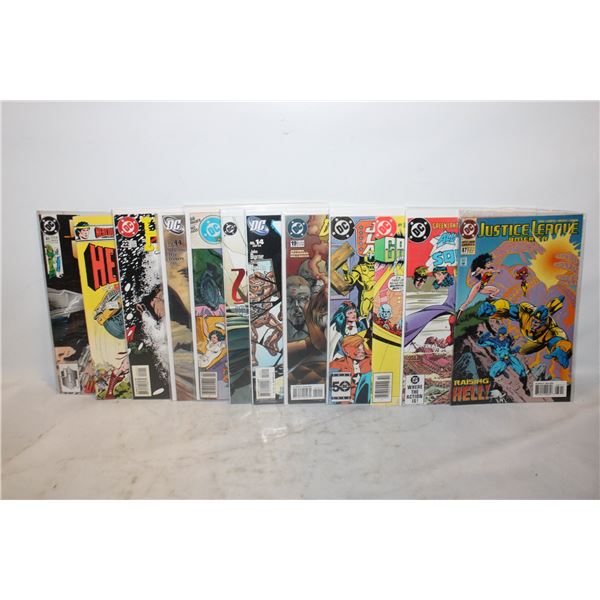LOT OF 12 DC COMIC BOOKS
