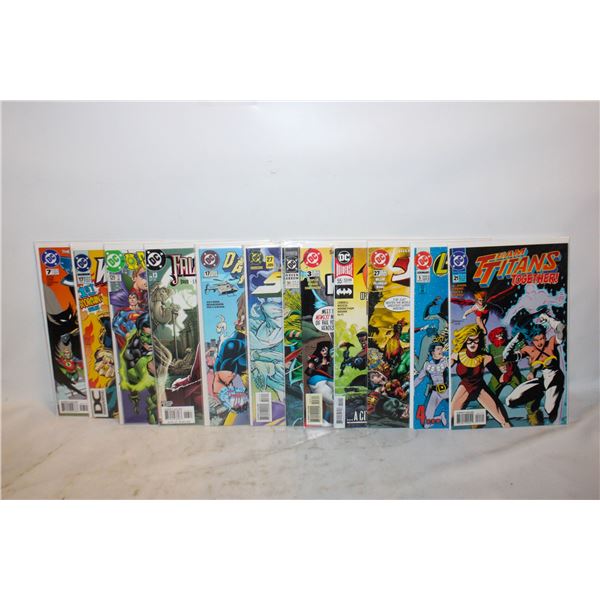 LOT OF 12 DC COMIC BOOKS